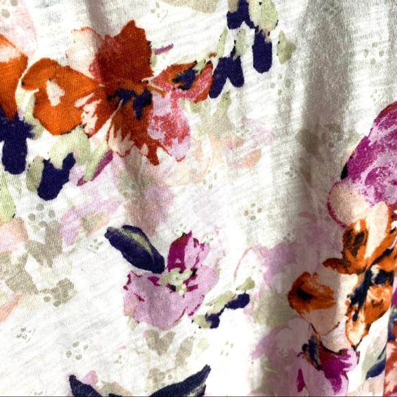 Anthropologie Akemi + Kin Ayana Peasant Floral Top - Picture 7 of 12